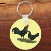 Augsburger Chickens Sleutelhanger (Voorkant)