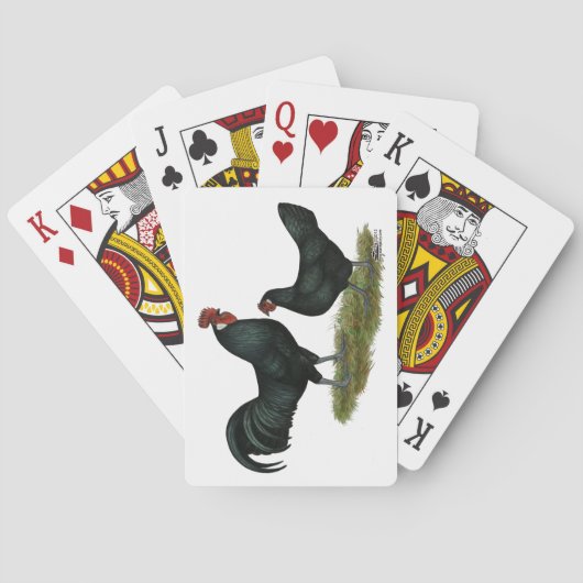 Augsburger Chickens Speelkaarten (Achterkant)