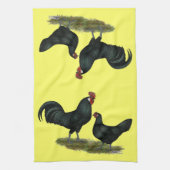 Augsburger Chickens Theedoek (Verticaal)