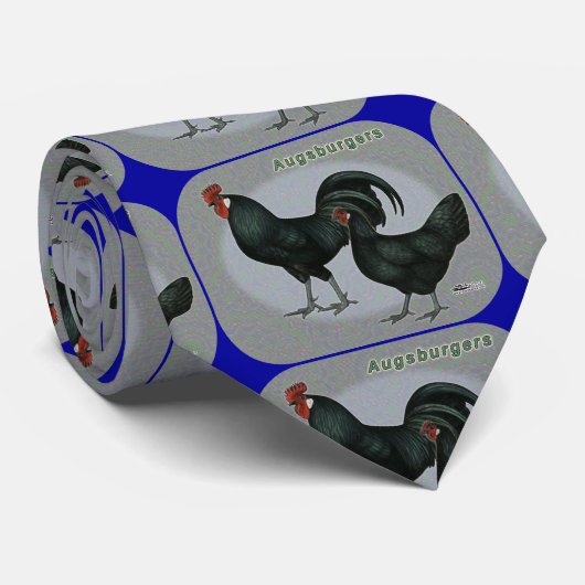 Augsburger Fowl Stropdas (Opgerold)
