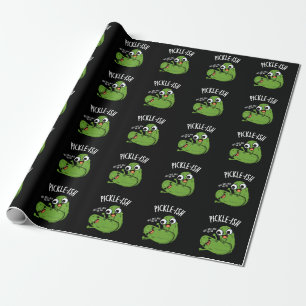 Augurk-achtige Kietelige Grappige Augurk Woordspel Cadeaupapier
