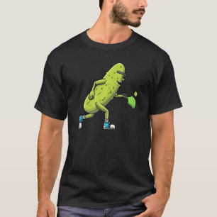 Augurk Dill Pickleball Speler T-shirt
