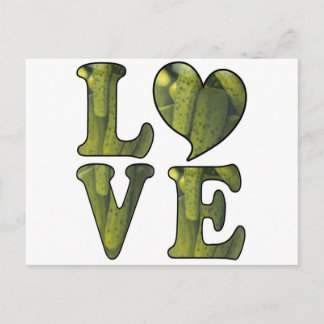 Augurk LIEFDE Briefkaart