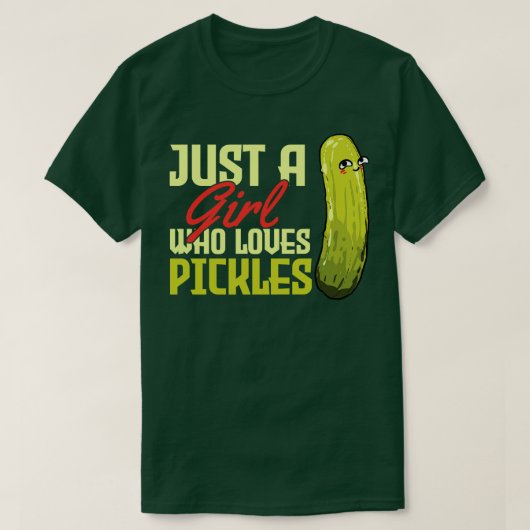 augurk liefhebber t-shirt (Design voorkant)
