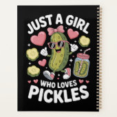 Augurk Passie Gewoon Een Meisje Dat Van Augurken H Planner (Achterkant)