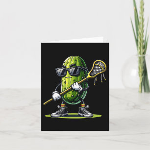 augurk spelen lacrosse grappige sport trendy voor  kaart