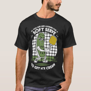 augurk spelen pickleball grappig sport team augurk t-shirt