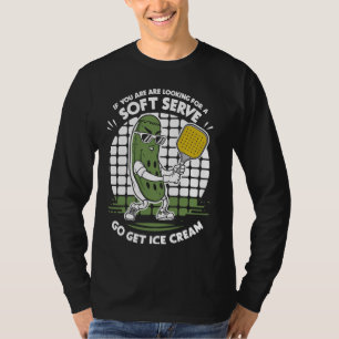 augurk spelen pickleball grappig sport team augurk t-shirt