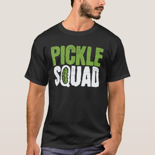 Augurk Vegan Squad Groenteboer T-shirt (Voorkant)