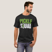 Augurk Vegan Squad Groenteboer T-shirt (Voorkant volledig)