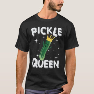Augurk Voor Vrouwen Meisjes Komkommer Veganistisch T-shirt