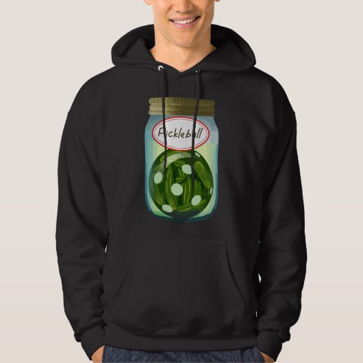 Augurkbal in een pot. hoodie (Voorkant)