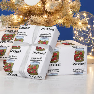 Augurken Elk eten is heerlijk met augurken  Cadeaupapier