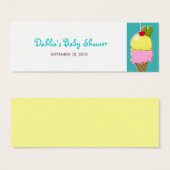 augurken en Ice Cream Gift Labels Mini Visitekaartjes (Voorkant /achterkant)