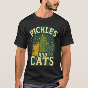 Augurken en Katten Kat Moeder Eigenaar Dierenarts T-shirt