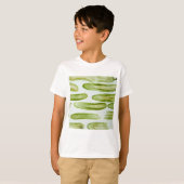 Augurken Groen T-shirt (Voorkant volledig)