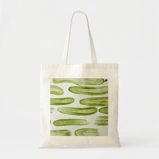 Augurken Groen Tote Bag (Voorkant)