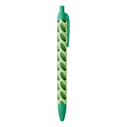 Augurken Zwarte Inkt Pen (Achterkant (Verticaal))