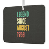 August 1950 72nd Birthday 72 Years Old Bday Gift Luchtverfrisser (Links)