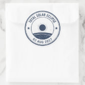 August 2 2027 Solar Eclipse Ronde Sticker (Tas)