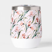 August Birth Flower Gladiolus Watercolor Pattern (Voorkant)