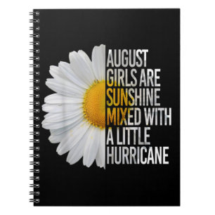 August Birthday Womens Gift Funny Quote Gift Notitieboek