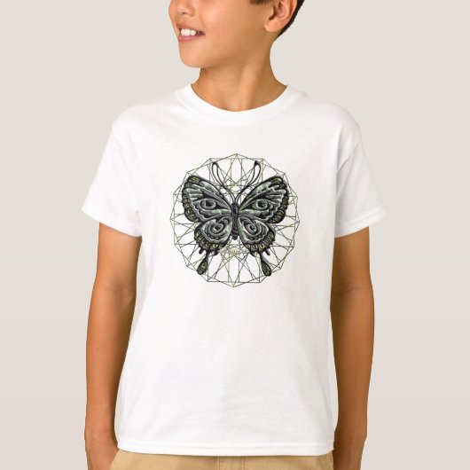 August Birthstone Butterfly T-shirt (Voorkant)
