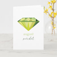 August Birthstone Peridot