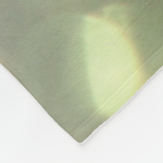 August Birthstone Peridot-ontwerp Fleece Deken (Hoek)