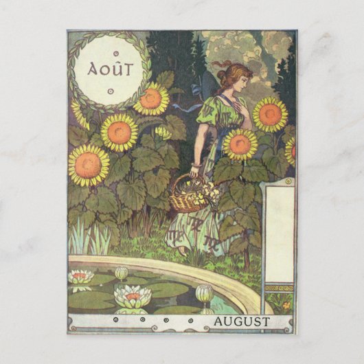 August Briefkaart (Voorkant)