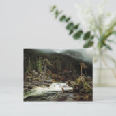 August Cappelen Waterfall in Telemark Briefkaart (Staand voorkant)