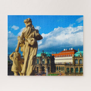 August de Sterke Dresden Duitsland. Legpuzzel