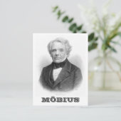 August Ferdinand Möbius Briefkaart (Staand voorkant)
