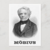 August Ferdinand Möbius Briefkaart (Voorkant)