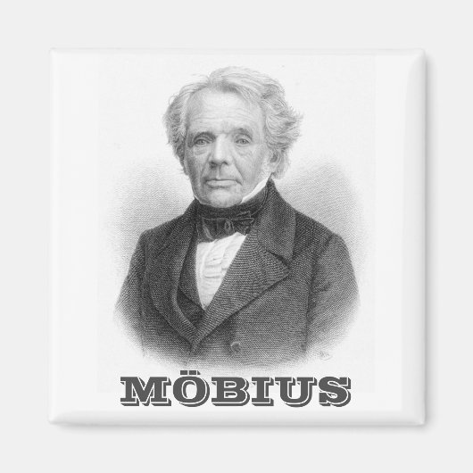August Ferdinand Möbius Magnet (Voorkant)