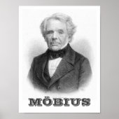 August Ferdinand Möbius Poster (Voorkant)
