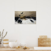 August Friedrich Albrecht Schenck Anguish Poster (Keuken)