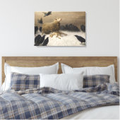 August Friedrich Schenck - Anguish Canvas Afdruk (Insitu (Slaapkamer))