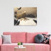August Friedrich Schenck - Anguish Canvas Afdruk (Insitu (Woonkamer))