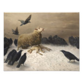 August Friedrich Schenck - Anguish Foto Afdruk (Voorkant)