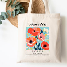 August Geboortemaand Bloem Papaver Winkel Winkelen