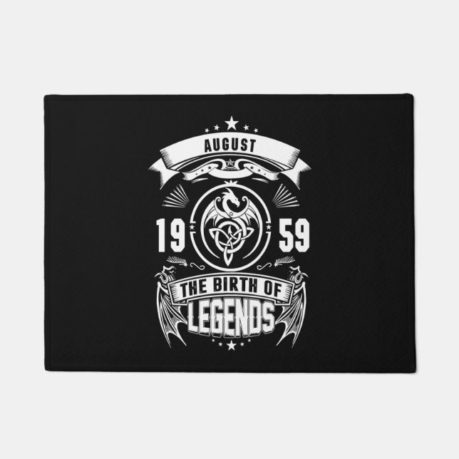 August Gift | 1959 De geboorte van de legendes Deurmat (Voorkant)