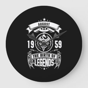 August Gift 1959 De geboorte van de legendes Grote Klok