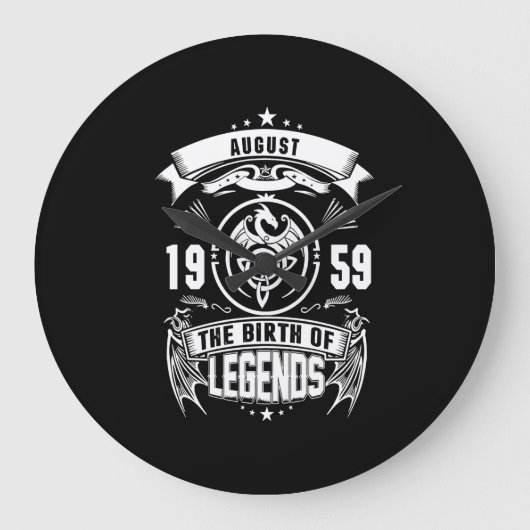 August Gift | 1959 De geboorte van de legendes Grote Klok (Voorkant)