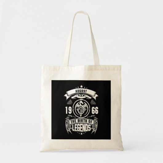 August Gift | 1966 De geboorte van de legendes Tote Bag (Voorkant)