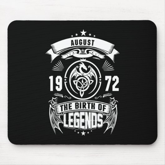 August Gift | 1972 De geboorte van de legendes Muismat (Voorkant)