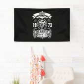 August Gift | 1973 De geboorte van de legendes Spandoek (Insitu)