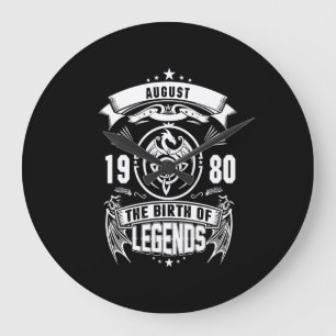 August Gift   1980 De geboorte van de legendes Grote Klok