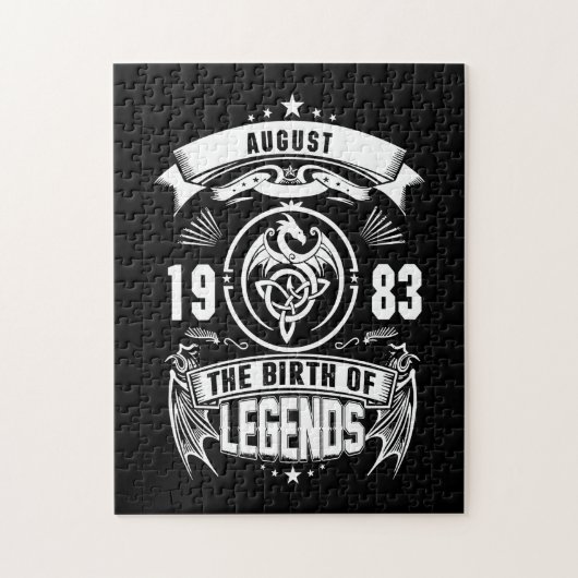 August Gift | 1983 De geboorte van de legendes Legpuzzel (Verticaal)