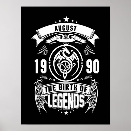 August Gift | 1990 De geboorte van de legkippen Poster (Voorkant)